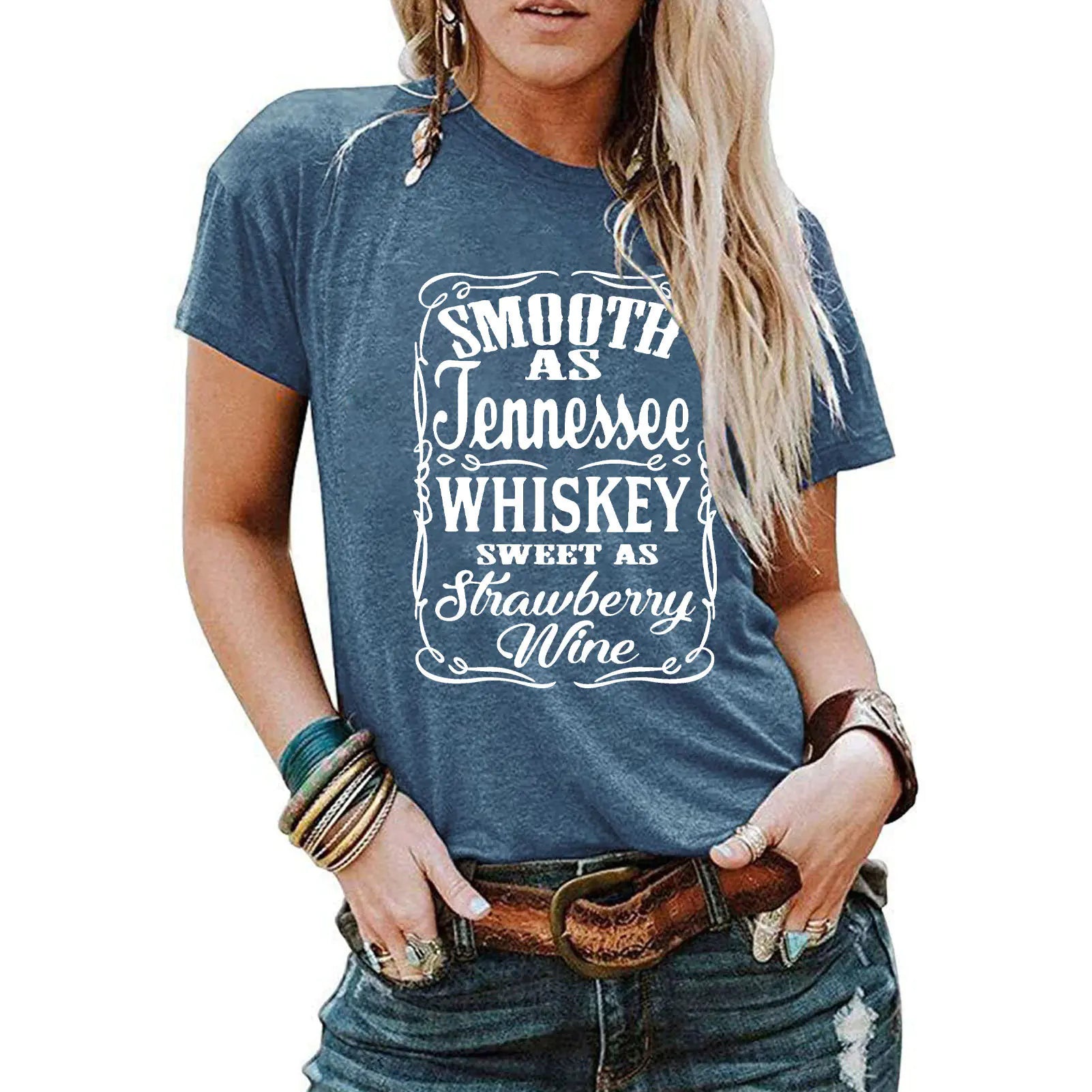 Women’s Loose Fit Cotton Graphic Tees