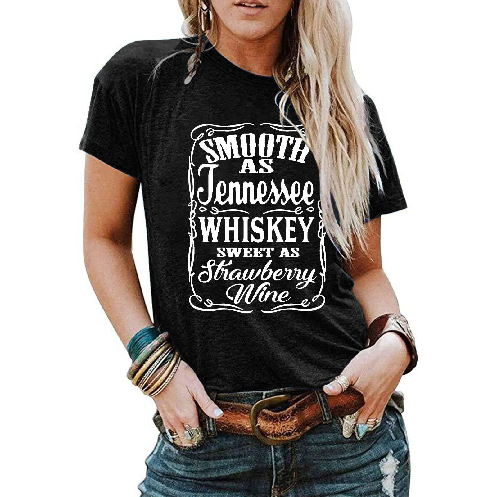 Women’s Loose Fit Cotton Graphic Tees