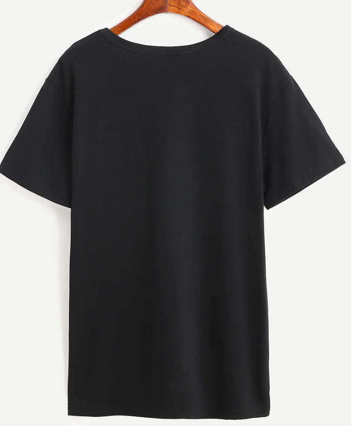 Women’s Cactus Print Slim Fit T-Shirt